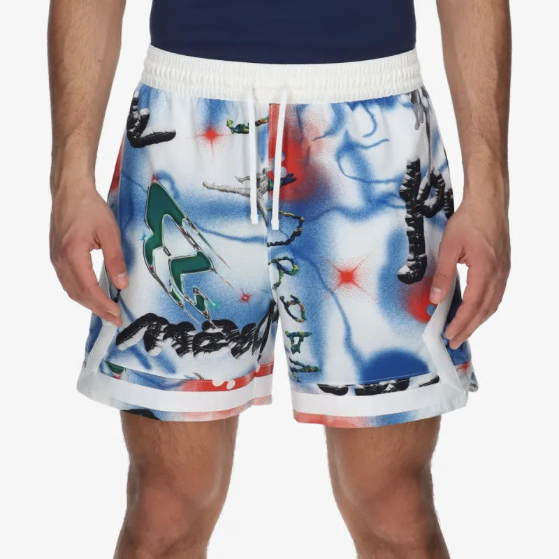 NIKE M J DF SPRT WVN DMND SHRT AOP 