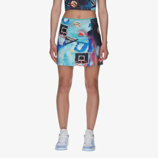 NIKE W J KNIT SKORT AOP 
