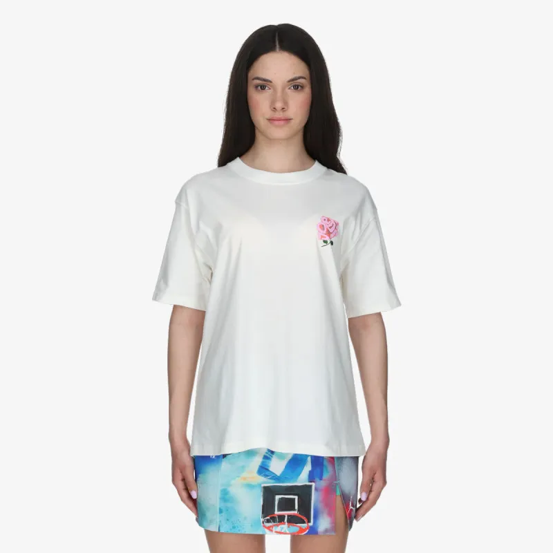 NIKE W J SS GF GFX TEE ROSE 