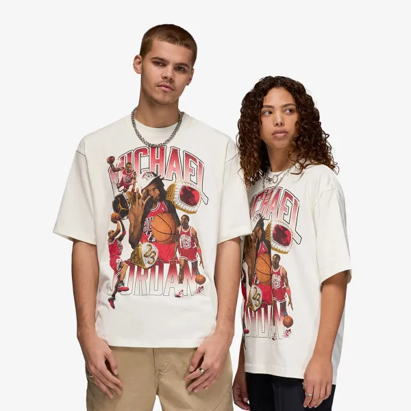 NIKE M J FLT ESS GFX OVSZ SS CRW 