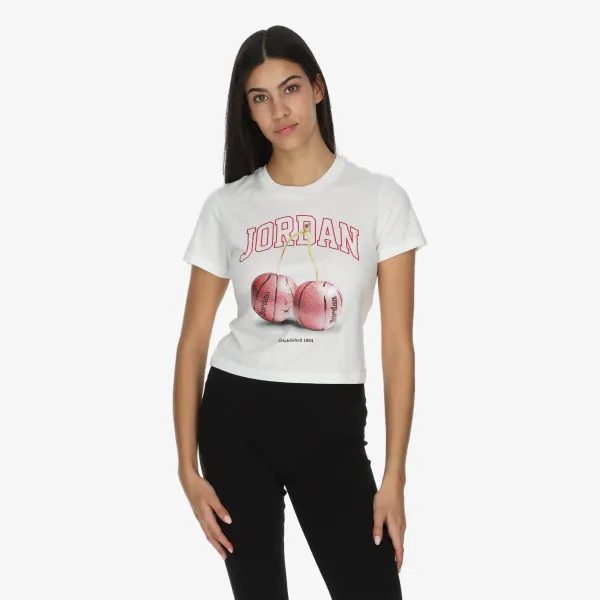 NIKE W J BRK SS TMID GFX TEE BB