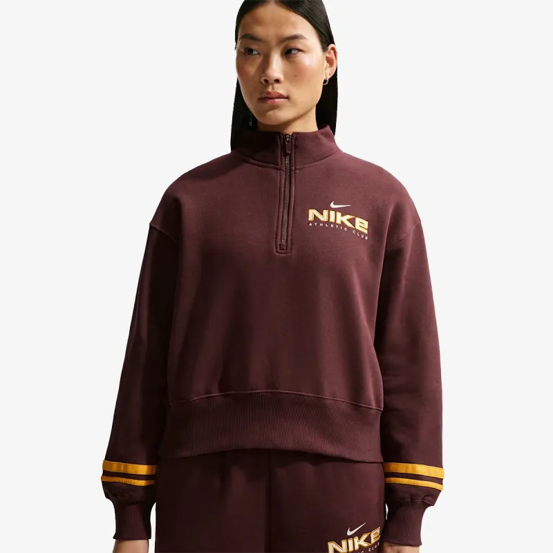 NIKE W NSW CLS+ FLC QZ TOP 