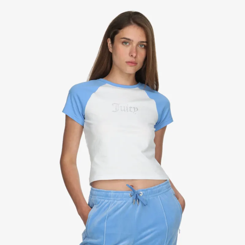 JUICY COUTURE CONTRAST RAGLAN