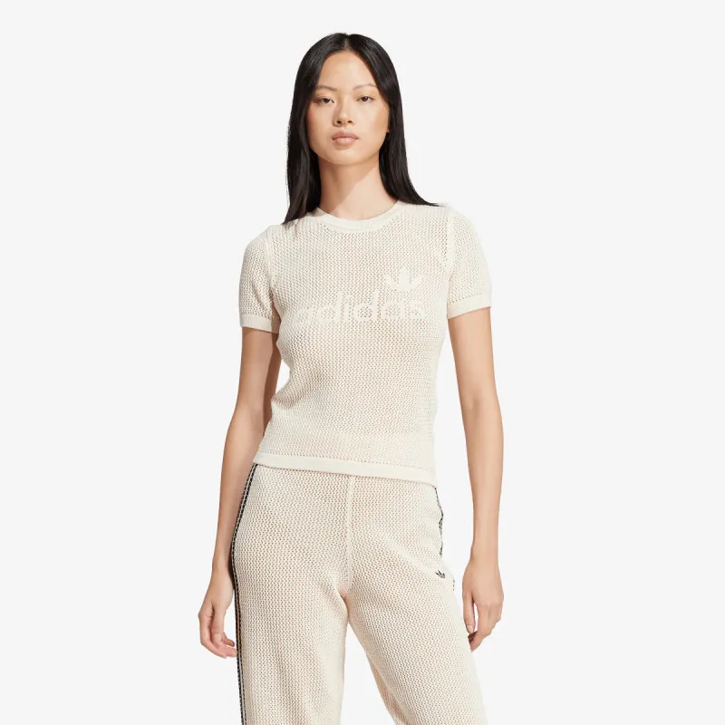 ADIDAS CROCHET TEE 