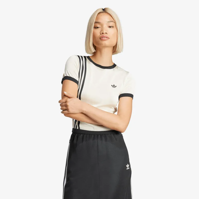 ADIDAS KNITTED 3S TEE 