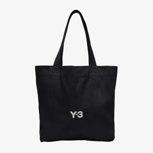ADIDAS Y-3 C TOTE BLACK/TALC 