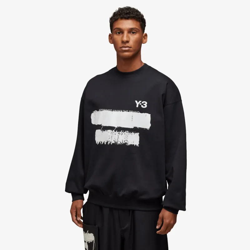 ADIDAS Y-3 U GFX CREW 