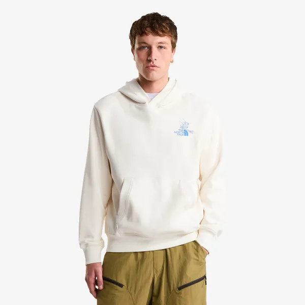THE NORTH FACE U MOUNTAIN CELEBRATION RELAXED HOODIE-GR 