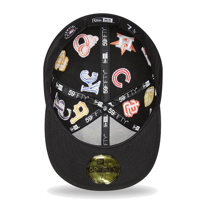 NEW ERA KAPA ALL OVER PATCH 59FIFTY MLBALL 