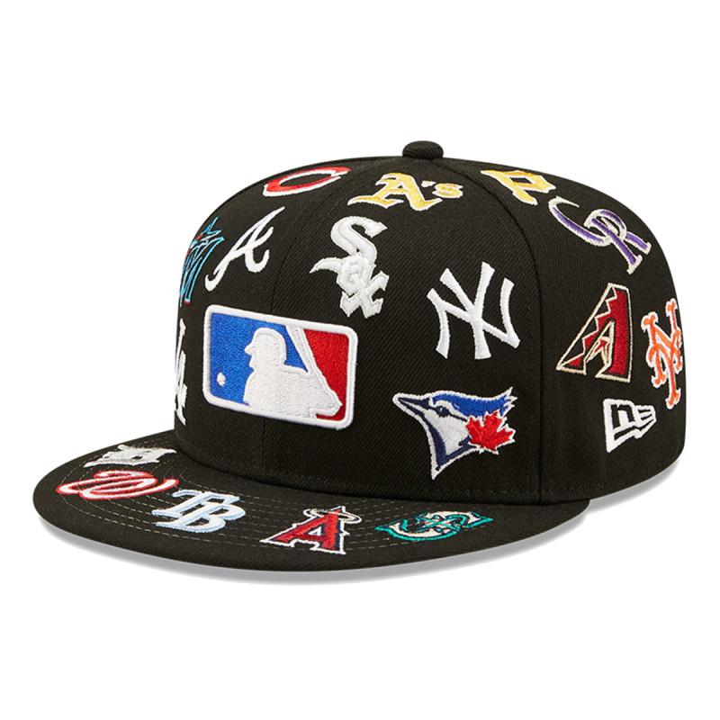 NEW ERA KAPA ALL OVER PATCH 59FIFTY MLBALL 