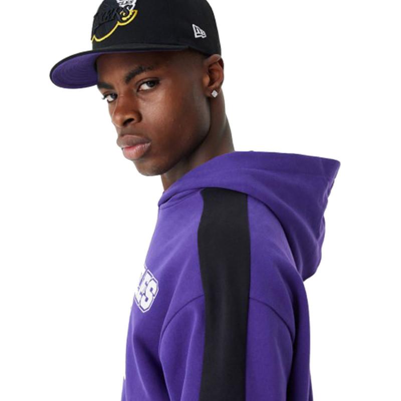 NEW ERA PULOVER NBA LARGE GRPHC OS HOODY LOSLAK 