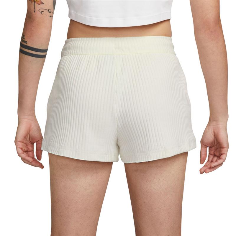 NIKE W NSW RIB JRSY SHORT 