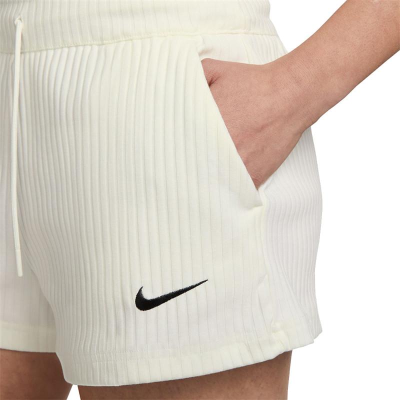 NIKE W NSW RIB JRSY SHORT 